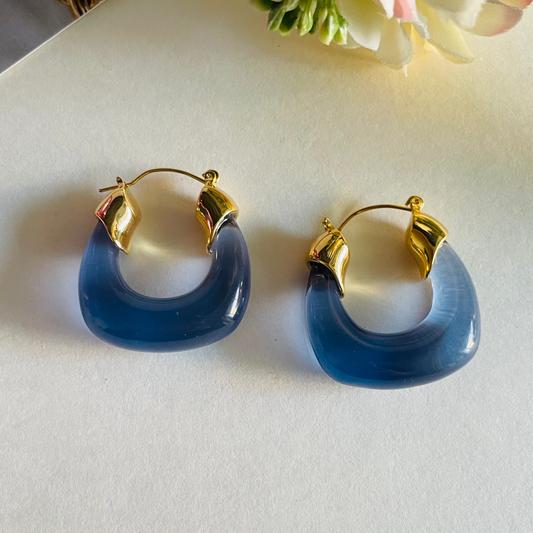 Olivia Earrings(Blue)